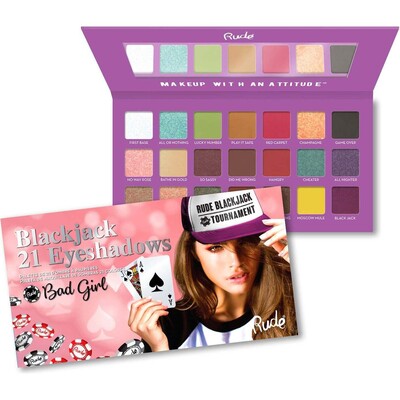 RUDE Blackjack 21 Eyeshadows - Bad Girl