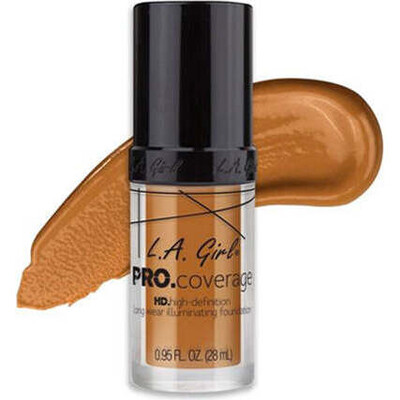 L.A. Girl Pro Coverage Illuminating Foundation - Bronze