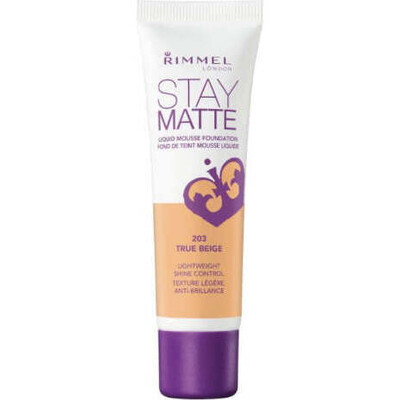 RIMMEL LONDON Stay Matte Liquid Mousse Foundation - True Beige