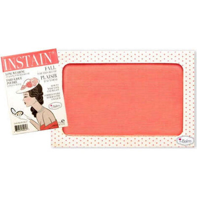 theBalm Instain Long-Wearing Powder Staining Blush - Swiss Dot Peach