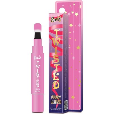 RUDE Twisted Glow Blush - Petal Pink