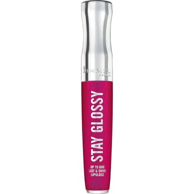 RIMMEL LONDON Stay Glossy Lip Gloss - Pop Fizz Pink