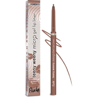 RUDE Teeny Weeny Micro Gel Lip Liner - Double Dare