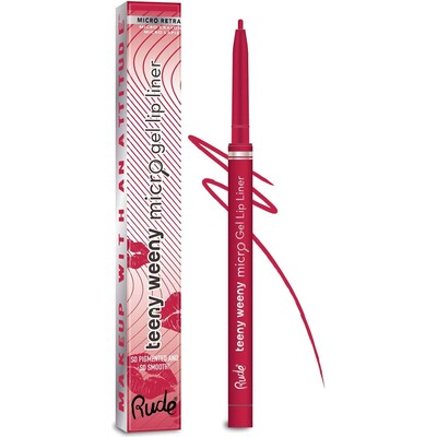 RUDE Teeny Weeny Micro Gel Lip Liner - Seeing Red