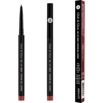 ABSOLUTE Glide & Glam Gel Lip Liner - Soft Rose
