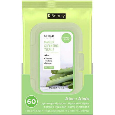 NICKA K Make Up Cleansing Tissue - Aloe