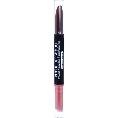CITY COLOR Perfect Brow Duo - Medium Brown