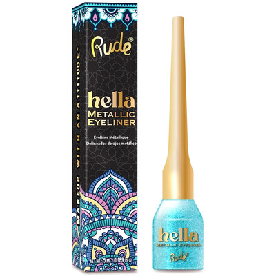 RUDE Hella Metallic Eyeliner - Aquamarine