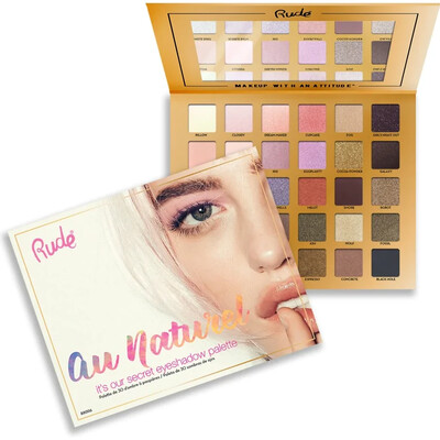 RUDE Au Naturel - 30 Eyeshadow Palette