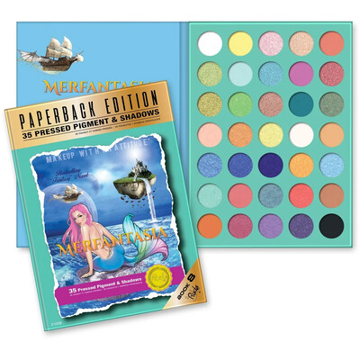 RUDE Merfantasia Palette - Paperback Edition