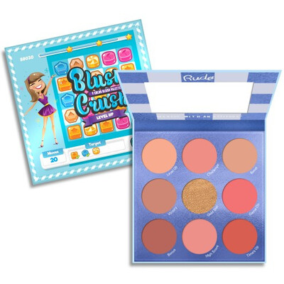RUDE Blush Crush 9 Color Blush Palette - Level Up