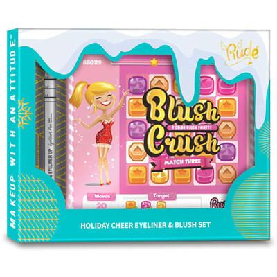 RUDE Holiday Cheer Eyeliner & Blush Set