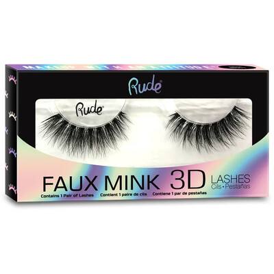 RUDE Lush - Faux Mink 3D Lashes - Metamorphic