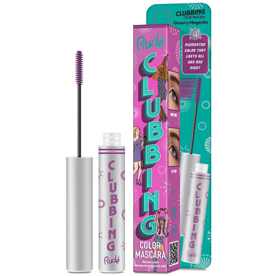 RUDE Clubbing Color Mascara - Groovy Magenta